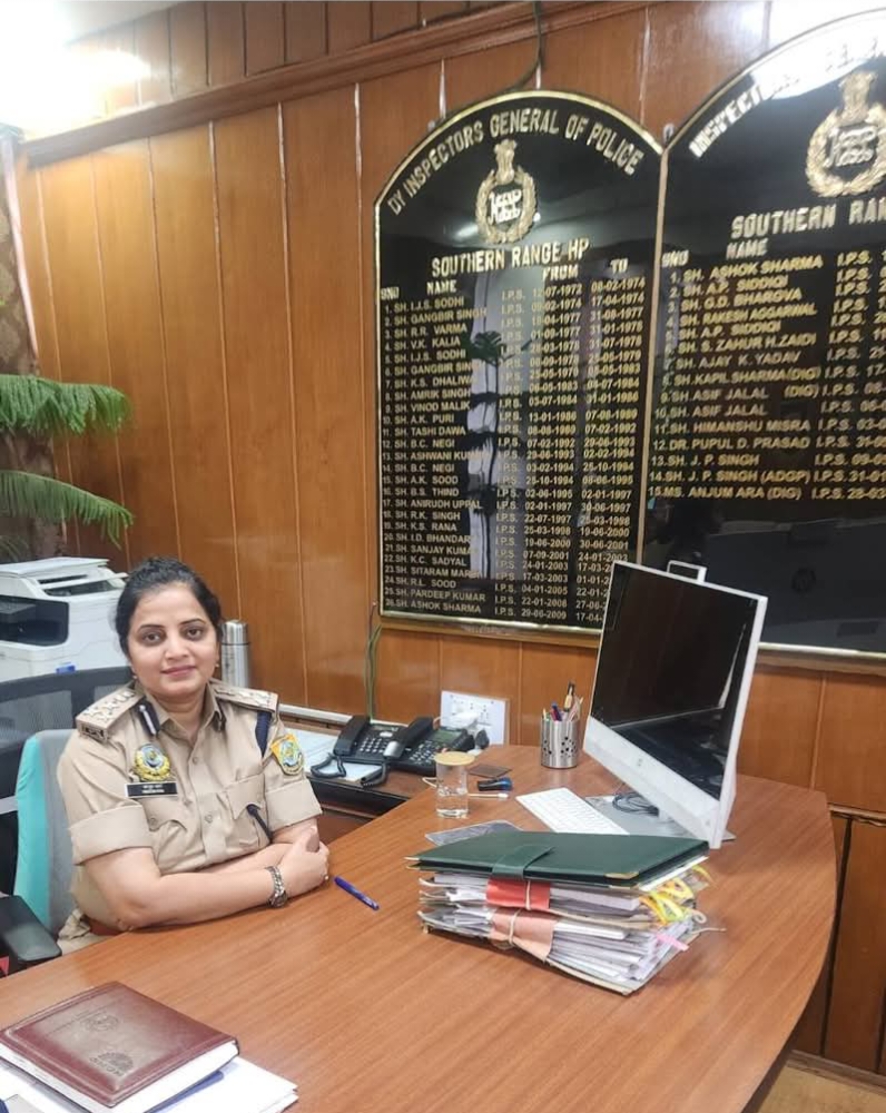 IPS Anjum Ara DIG Shimla